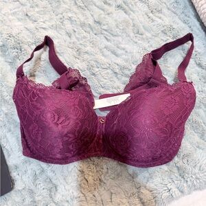 Aubade Rosessence Moulded Half Cup Bra Size 36E NWOT